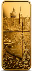 Fine gold bar back